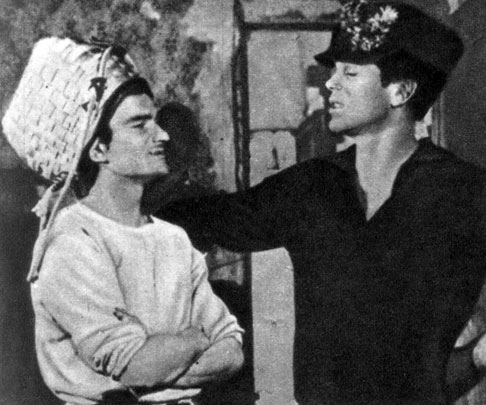 'Аккаттоне'. Реж. П. П. Пазолини. (Сырава - актёр Ф. Читти.) 1961