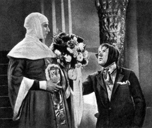 'Праздник святого Йоргена'. Реж. Я. Протазанов. (Актёры М. Стрелкова и И. Ильинский.) 1930
